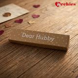 Dear Hubby Scroll
