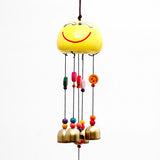 Smiley Face Cheerful Bells Hanging