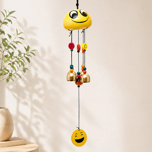 Googly Eyes Smiley Wind Chime