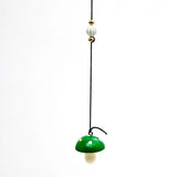 Forest Green Mushroom Wind Chime