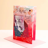 A Gift Of Love To My Wife Greeting Card With Envelope