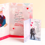 A Gift Of Love To My Wife Greeting Card With Envelope