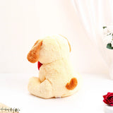 Yellow Hug Me Dog Soft Toy