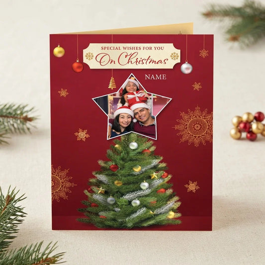 Special Wishes For You On Christmas Personalised Card
