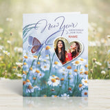 New Year Greetings For You Personalised Card