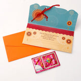 Archies 'For My Dear Brother' Rakhi Mailer With 01 Musk Perfume