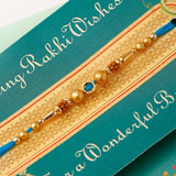 Archies 'Loving Rakhi Wishes' Mailer With UXR Evil Eye Amalfi Blu Perfume