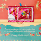 Archies 'Loving Rakhi Wishes' Mailer With UXR Evil Eye Amalfi Blu Perfume