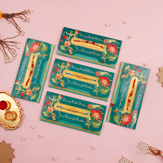 Pack Of 5 Loving Rakhi Wishes For Brother Rakhi Mailer