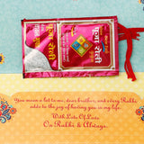Archies 'Wishing A Wonderful Brother' Rakhi Mailer With UXR Original Perfume