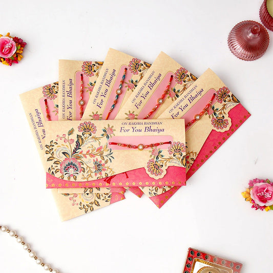 Pack Of 6 On Rakshabandhan For You Bhaiya Rakhi Mailer
