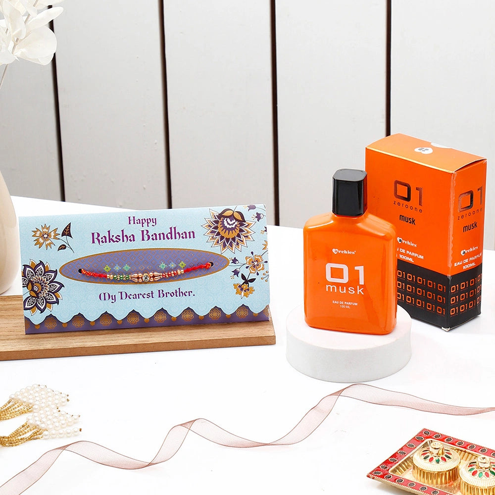Archies 'Happy Raksha Bandhan' Mailer With 01 Musk Perfume