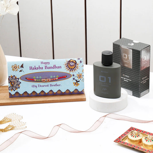 Archies 'Happy Raksha Bandhan' Mailer With 01 Original Men Perfume