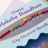 Pack Of 4 Happy Rakshabandhan My Brother Rakhi Mailer