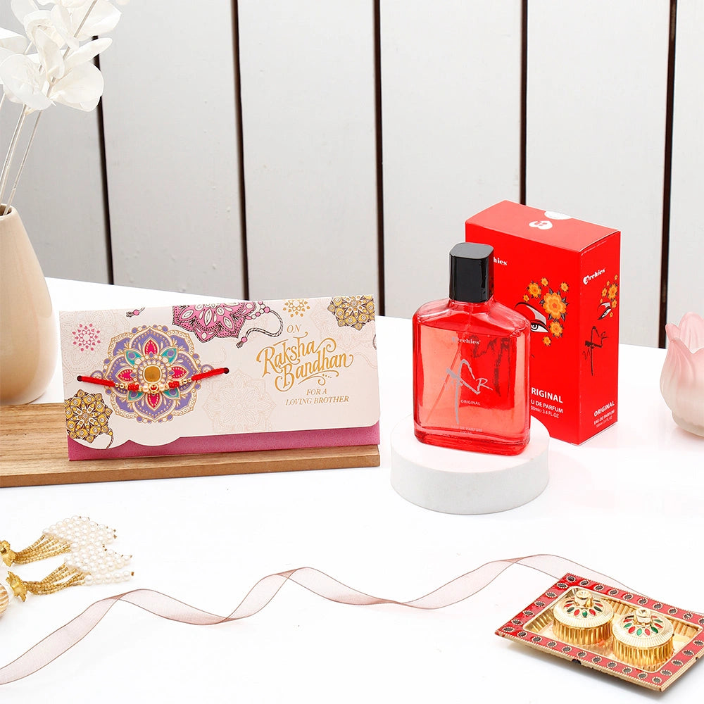 Archies 'On Raksha Bandhan For A Loving Brother' Mailer With UXR Original Perfume