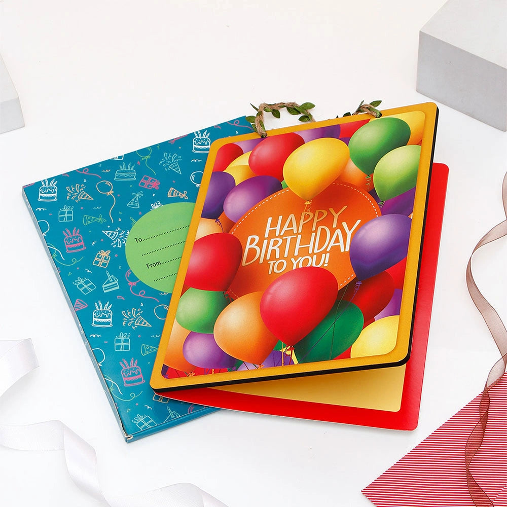 Happy Birthday To You Balloons Greeting Card