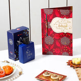 Happy Rakhi Greeting Card with Archies Amalfi Blu Perfume