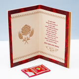 Happy Rakhi Greeting Card with Archies Amalfi Blu Perfume