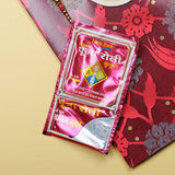 Happy Rakhi Bhai Greeting Card with a Sacred Rakhi