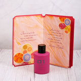 01 Women Perfume with Sister Greeting Card
