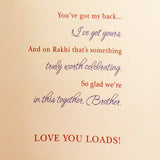 Dear Brother Rakhi Greeting Card with Archies Amalfi Blu Perfume