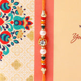 Dear Brother Rakhi Greeting Card with Archies Classic Oud Perfume