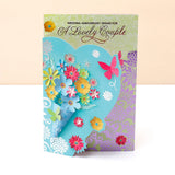 Wishes For A Lovely Couple Greeting Card