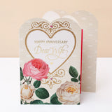 Happy Anniversary Dear Wife Greeting Card
