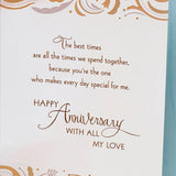 On Our Anniversary Greeting Card