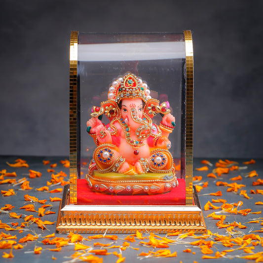 Divine Blessings Ganesha Idol