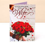 Wishes For My Darling Wife Greeting Card