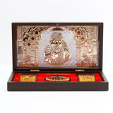 Sai Baba Gold Plated Prayer Box