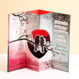 My Love I'm With You Greeting Card With Envelope