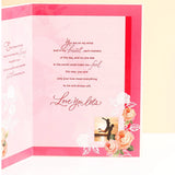 For My Love Greeting Card With Envelope