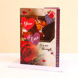Your Love Sees Me Through Greeting Card With Envelope