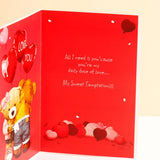 All My Love Sweetheart Is For You Greeting Card With Envelope