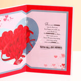 The One I Love The One I Need Greeting Card With Envelope