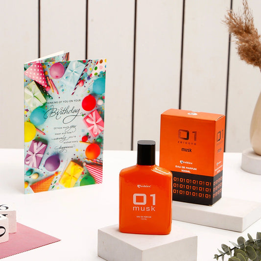 Have A Great Day Birthday Greeting Card and Perfume