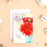 Warm Wishes On Birthday Greeting Card