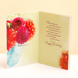 Warm Wishes On Birthday Greeting Card