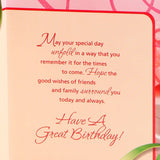 Celebrating You On Your Birthday Greeting Card