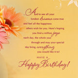 Warm Birthday Wishes Only For You Birthday Greeting Card