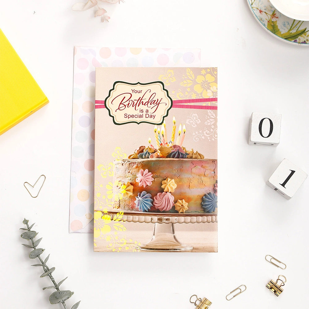 Your Birthday Is A Special Day Birthday Greeting Card