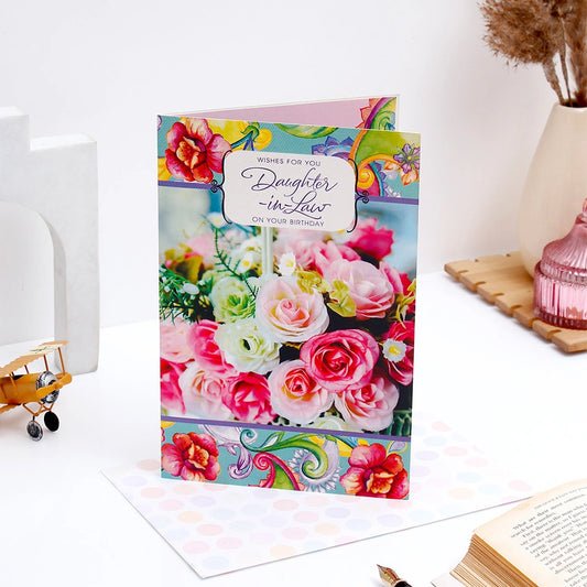 Dear Daughter-In-Law Birthday Greeting Card