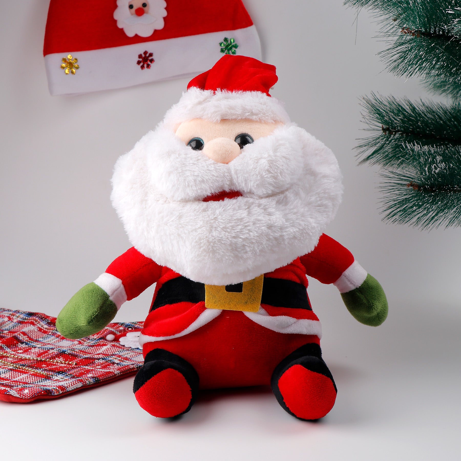Merry Christmas Santa Soft Toy 27 CM