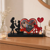 Proposal Silhouette Heart Photo Frame