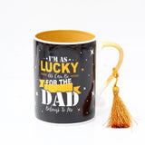 Dad Mug With Archies Black Diamond Perfume And Wallet Gift