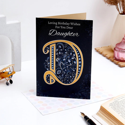 Dear Daughter Birthday Greeting Card