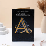 For A Special Couple Happy Anniversary Greeting Card