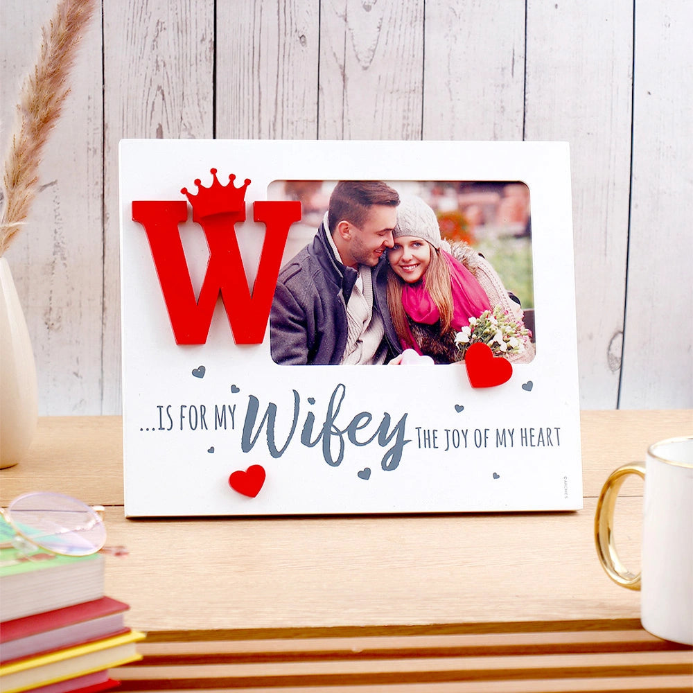 Archies "W is for My Wifey" Photo Frame